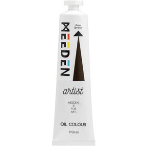MEEDEN Artist Grade Oil Paint: Raw Umber - 170ml/5.7oz Tube - Professional Art Paints for Canvas Painting