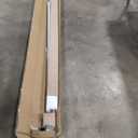 CHICOLOGY Vertical, Door, Shades, Blackout Blinds, Window Shade, for Sliding Doors Oxford White (Vinyl) 78" W X 84" H