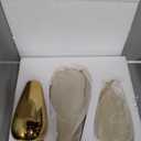 Wall Mount Metallic Gold Flower Vase, Ceramic Hanging Planter with Teardrop Shape, Set of 3 Contemporary Oval Plant Pots