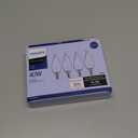 Philips DuraMax 40-Watt BA9 Bent Tip Candle Incandescent Light Bulbs