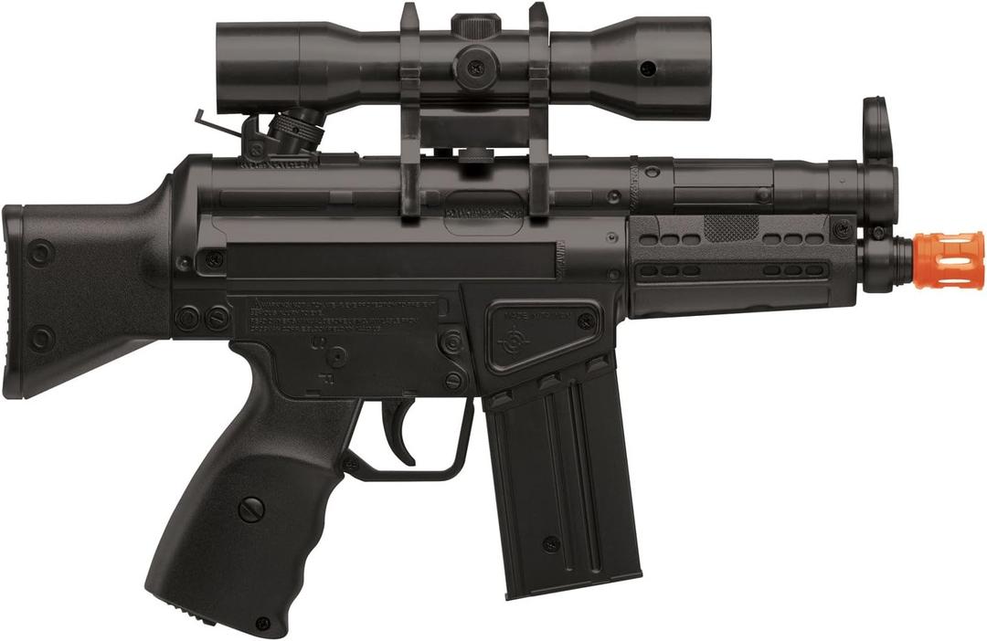 Game Face GFAPM74DPB Dual Power M74 Mini AEG Airsoft Rifle, Black