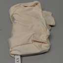 LYANER Women's Wraped V Neck Ruched Long Sleeve Leotard Bodysuit Top (Large, Light Beige#)