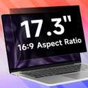 17.3 Inch 1920x1080 Laptop Privacy Screen Filter, Anti Blue Light Glare & Anti Scratch Computer Privacy Shield for 17.3" with 16:9 Aspect Ratio Laptop