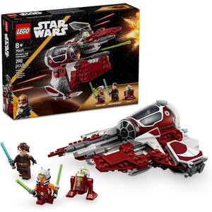 LEGO Star Wars: The Clone Wars Ahsoka's Jedi Interceptor Spaceship Building Toy - Kids Star Wars Toy for Boys and Girls, Ages 8+ - Gift Idea for Birthdays - 75401