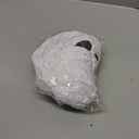 Halloween Decorations Outdoor - 5 FT Large Hanging Swing Ghost Halloween Decor with String Lights, Spooky Cute Ghosts Decorations for Front Porch Yard Tree