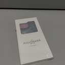 AIGOMARA Slim Frameless for iPhone 15 Pro Max Case with Screen Protector, Luxury Opalescent Pearl Minimalist Borderless Phone Case for Women Girls, Ultra-Thin Hard Shockproof Case Cover, Purple