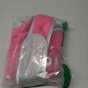 Dachshund Coats Sausage Dog Fleece Coat in Winter Miniature Dachshund Clothes with Hook and Loop Closure and high vis Reflective Trim Safety - Pink -(Back: 14"-15"in) Small