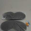 3D Sleep Mask for Men Women 2 Pack, Blackout Eye Mask for Sleeping Eye Mask for Side Sleeper, Memory Foam Adjustable&Washable, Airplane Travel Essentials Couples Yoga Meditation Office Black & Black