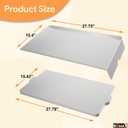BQMAX Drip Pan & Drip Pan Liners for Traeger Pro 780 Pellet Smoker Grill, BAC780 Drip Tray for Traeger 780 Pro, BAC520 Drip Tray Liners for Traeger Pro 780 Accessories, for Traeger Replacement Parts