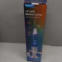 17 Colors Changing Liquid Motion Lamp with Remote: 13.5" LED Night Light for Kids Adults - Relaxing Table lamp for Bedroom Office - Glitter Mood Lighting for Home Decor Christmas Decorations Indoor (White)