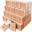 20 Pack Bamboo Christian Pocket Tissues with 10 Bible Verse Travel Packs Bulk 500 Sheet Small Tissues Pocket Packs 3 Ply Mini Travel Size Individual Religious Party Favor