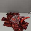 children's Halloween costume, red, the devil, with headband, tail atached