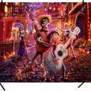 zlhcgd 7x5FT Coco Photography Vinyl Photo Background for Kids Birthday Party Backdrops Decoration
