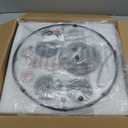 20" Modern Farmhouse Crystal Chandeliers for Dining Room, 5-Light Black Antique Pendant Chandelier, Contemporary Hanging Light Fixture for Living Room Bedroom Foyer Kitchen Island Entryway