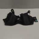 Bali Womens One Smooth U Ultra Light Minimizer Underwire Bra Df3490 (42C, Black)