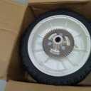 Rear Drive Wheels for Toro 105‑3036, 2‑Pack 22″ Recycler | 8″ metal gear wheel replaces 105‑3024, 105-3025; fits Toro 20013–20658