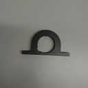 Billet 2" Steering Column Keyed No Drop Mount for Most Common Aftermarket Column Fit for GM GMC Chevy Dodge Ford