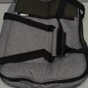 Double Decker Insulated Casserole Carrier for Hot or Cold Food, Lasagna Holder Tote for Potluck Parties/Picnic/Cookouts, Fits 9"x13" Baking Dish, Grey (15.7 x 11.4 x 8.3inch, Gray)