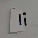 Apple Watch Series 6 (GPS) 40mm Aluminum Case with Deep Navy Sport Band - Blue - (2020)