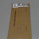 Veharvim Sun Visor Extender for Car (Polarized, Zipper Slider& Prevents Fingerprints, UV400, PC Lens), Visor Extender Attachment for Car Visor, Anti-Glare for Safe Driving (Driver Side)