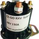 Dr.Acces Golf Cart Solenoid for EZGO RXV Electric Golf Cart Solenoid, 48V 150A,4 Terminal OEM# 624317,649373