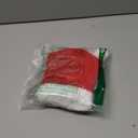 WeeH Dog Clothes for Christmas Cat Xmas Holiday Costume Red Christmas Cape Hooded Cloak Winter Outwear Medium