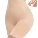 PRETTYWELL Shapewear Shorts for Women, Breathable High Waisted Butt Lifting Shorts,Tummy Control Seamless Shorts Under Dress L