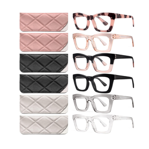 CCVOO Stylish Reading Glasses for Women, Eyeglasses, Blue Light Readers for Women, Computer Eye Glasses, Cheaters 6 Pack, +1.0