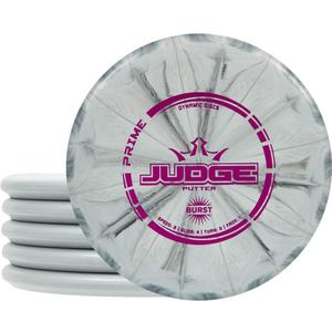 Dynamic Discs Judge Disc Golf Putter, Men and Women Frisbee Golf Putter Set, 170g+, Discs Golf Color & Stamp Will Vary, 5 Pack