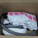 Portable Spa Bubble Bath Massager,Full Body Waterproof Spa Mat for Bathtub, 6-Speed Bubbles, Remote Control & Non-Slip Suction Cups for Home Relaxation Pink