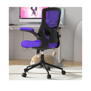 Office Chair, High Back Desk Chair Adjustable Height and Ergonomic Design Home Office Computer Chair Executive Lumbar Support Padded Flip-up Armrest Swivel Task Chair