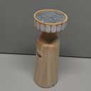 HD Designs Wood Large Candle Holder