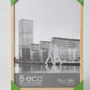 B-eco Beauty and ecology combined poster frame 18 in X 24 in Wooden Trim
