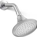 KOHLER K-10282-AK-CP Forte 2.5 GPM Single-Function Wall-Mount Showerhead With Katalyst Spray, Polished Chrome