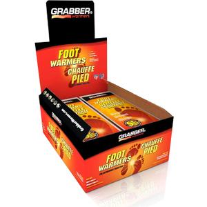 Grabber Insole Foot Warmers - Long Lasting Safe Natural Odorless Air Activated Warmers - Up to 5 Hours of Heat - 30 Pair - Medium/ Large