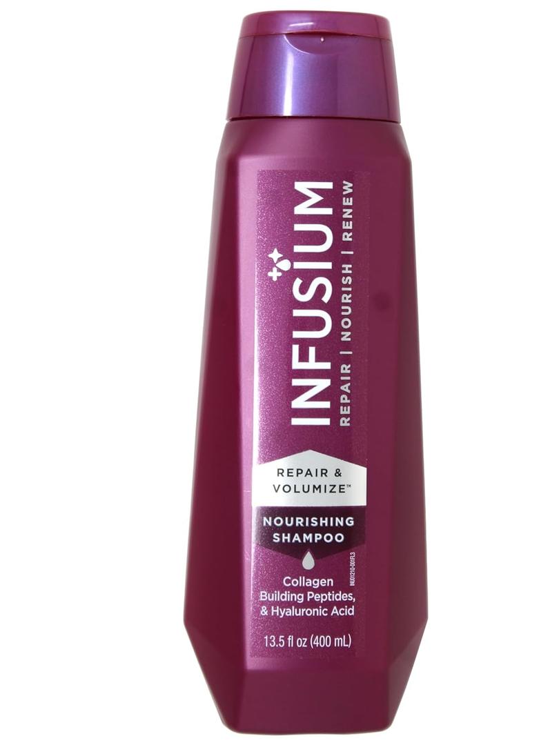 Infusium Repair and Volumize Shampoo - Hair Care for Dry Hair - Moisturizing Shampoo for Women - 13.5 oz