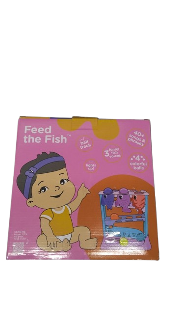 Feed the fish kids toy