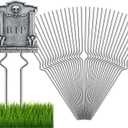 Yard Sign Stakes - 36 Pack Heavy Duty Metal Wire Stakes for Easter Garden Lawn Signs 13'' Alternative to H Frame for Corrugated Plastic Yard Signs Holder