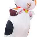 Spooktacular Creations Adult Inflatable Costume, Calico Blow-up Suit, Cat Funny Halloween Costume for Cosplay Parties (Large(67In))