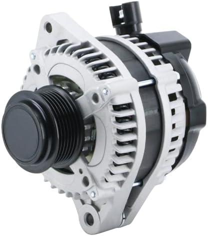 11573N New Alternator Compatible with Honda Odyssey 2011 2012 2013, Pilot 2012 2013 2014 2015, Ridgeline 2012 2013 2014 V6 3.5L Replace CSJ24 9764219-124 104210-1240 31100-RV0-A01