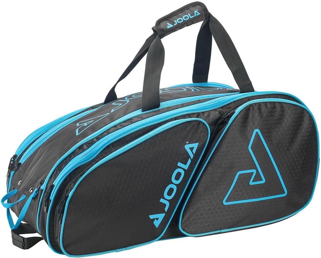 JOOLA Tour Elite Pro Pickleball Bag – Backpack & Duffle Bag for Paddles & Pickleball Accessories – Thermal Insulated Pockets Hold 4+ Paddles - Includes Fence Hook