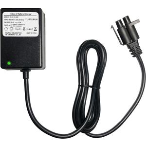 12V Battery Charger for Ride On Power Supply Adapter for Yamaha Raptor 700R, Toyota FJ Cruiser, MegaTredz, Motion Trendz 12 Volt Electric Wheels Cars, UL Listed