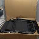 Suteck Zero Gravity Chair, Reclining Camping Lounge Chair w/Removable Cushion, Upgraded Lock and Cup Holder, Reclining Patio Chairs Folding Recliner for Indoor and Outdoor (Black)