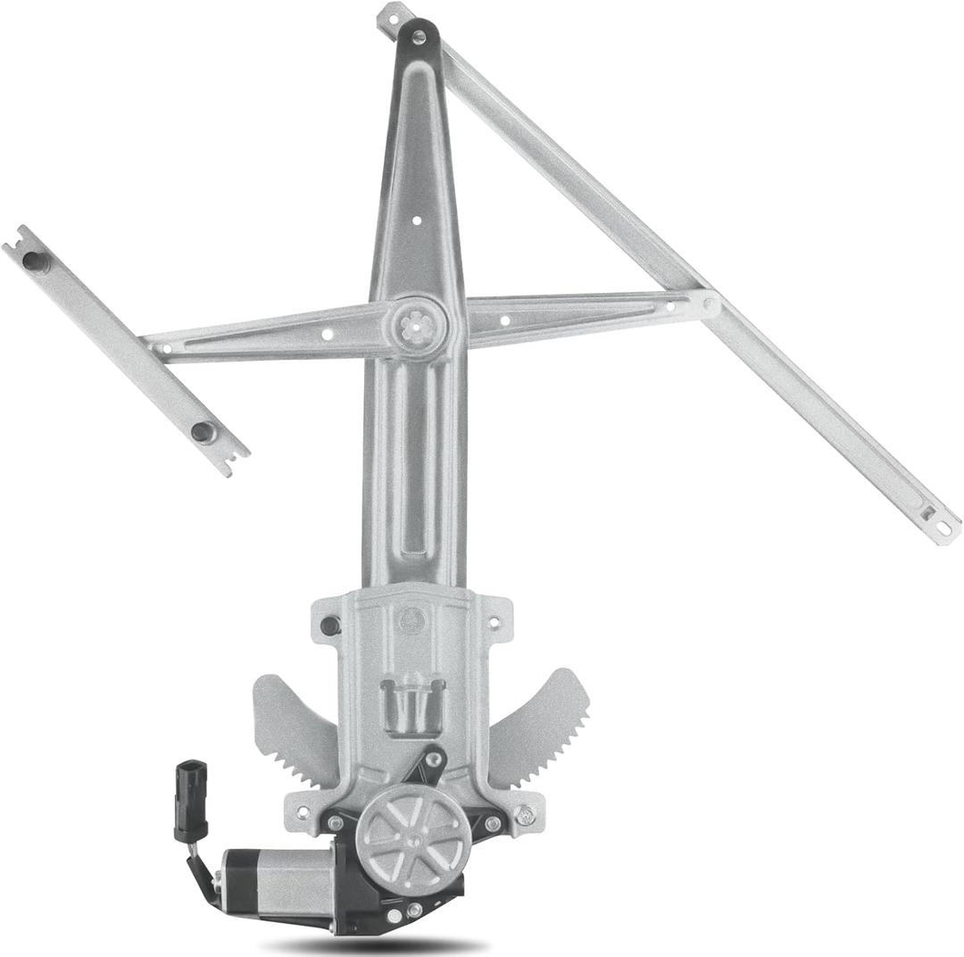 Front Driver Side Power Window Regulator with Motor Replacement for Chevy Colorado GMC Canyon, 2004 2005 2006 2007 2008 2009 2010 2011 2012, Isuzu i280 i290 i350 i370, Left, 741-014