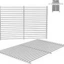 7528 7524 19.5" Grill Grates for Weber Genesis 300 Series Genesis E310 E320 E330 S310 S320 S330 EP310 EP320 EP330 for Weber Genesis 300 Grill Parts, 7MM Stainless Steel