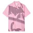 Paul Smith PS Men's Short Sleeve Casual Fit Shirt, Pink, Medium