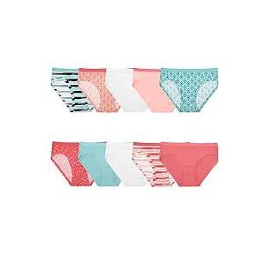 Fruit of the Loom Girls EverSoft Hipster Underwear (Size 12, S, Pack of 20) Fruit of the Loom Girls EverSoft Hipster Underwear (Size 12, S, Pack of 20)