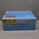 50 Count 36" x 36" Super Absorbency Disposable Underpads - Leakproof Quick Drying Pads for Baby, Puppy & Adults, Bed Pads, Incontinence & Dog Pee