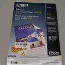 Epson Premium Presentation Paper MATTE (8.5x11 Inches, Double-sided, 50 Sheets) (S041568),Bright White