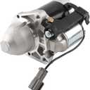 Starter Motor 12V 11 Teeth 2.0 KW Clockwise Compatible with 2010-2015 Nissan Armada V8 5.6L, 2011-2015 Titan V8 5.6L, Replace 23300ZV00A 19123N